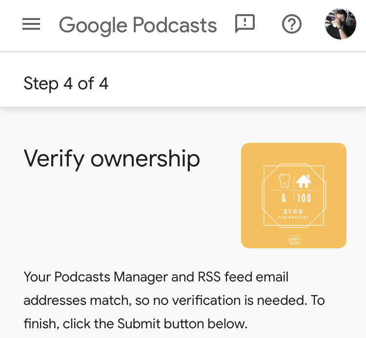 Google Podcast Manager - How to Register a Podcast with Google