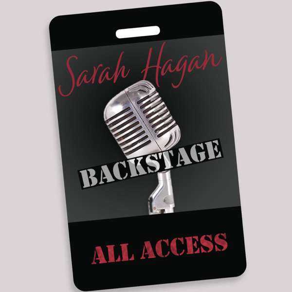 Sarah Hagan Backstage