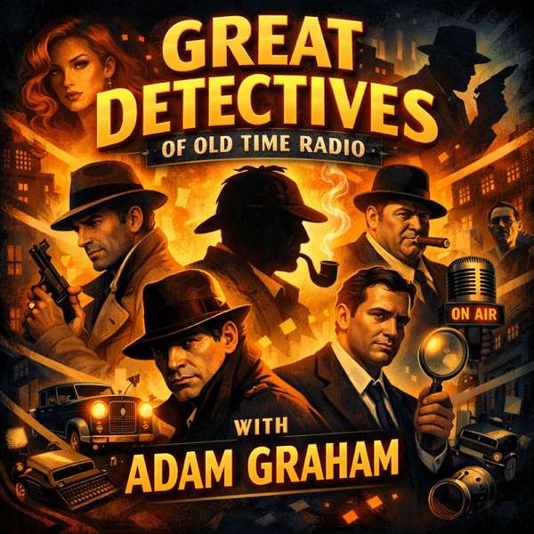 The Great Detectives of Old Time Radio| Daily Mystery Dramas – Adam Graham|Old Time Radio Detective Host