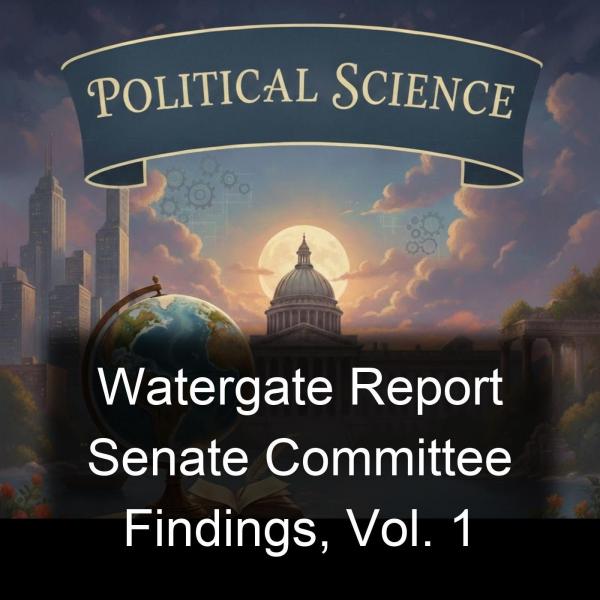 Watergate Report Senate Committee Findings, Vol. 1